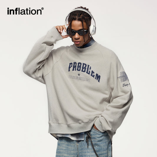 INFLATION Vintage Embroidered Sweatshirt