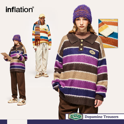 INFLATION Rainbow Knit Sweaters