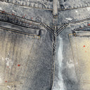 INFLATION Distressed and Cargo Effect Cotton Jeans