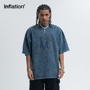 INFLATION Retro Washed Graphic Tees