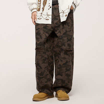 INFLATION Camouflage Cargo Pants