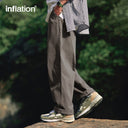 INFLATION 100% Cotton Classic Straight Leg Pants