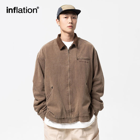 INFLATION Vintage Washed Boxy Jacket