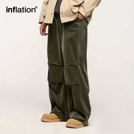 INFLATION Corduroy Wide Leg Pants