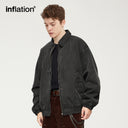 INFLATION Washed Distressed Denim Jacket