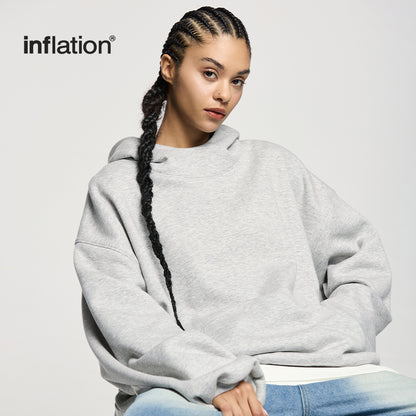 INFLATION Premium Fleece Cropped Hoodies