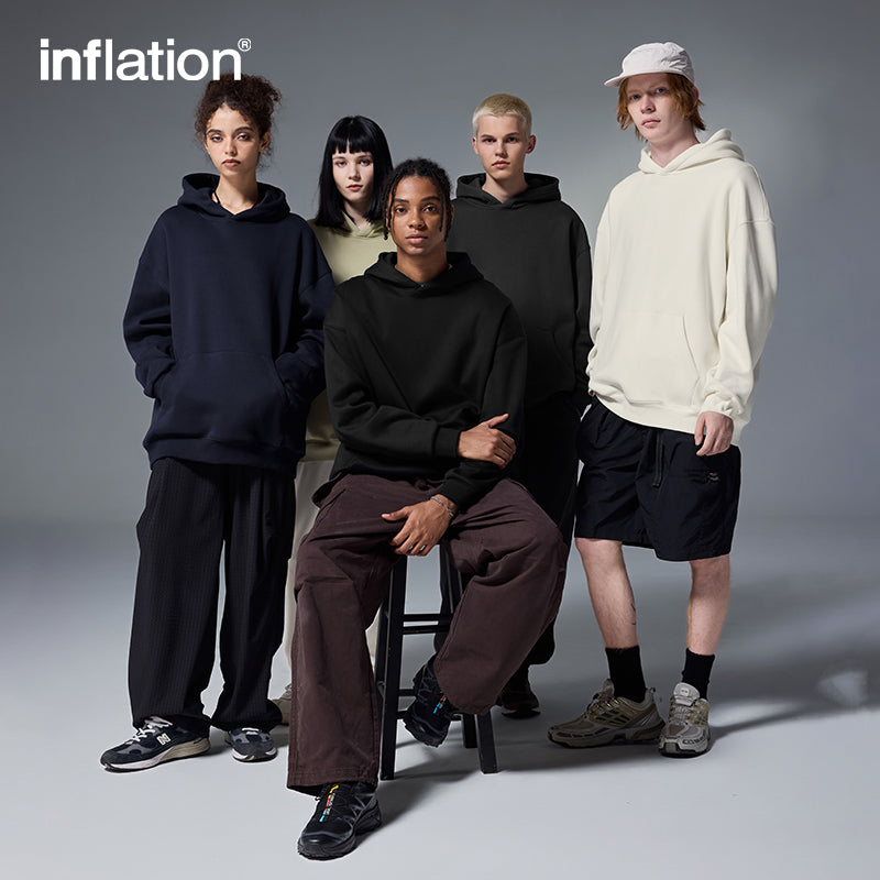 INFLATION Premium Thermal Oversized Hoodies