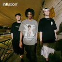 INFLATION Luminous Printing Streetwear Tees - INFLATION