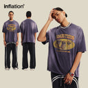 INFLATION Stone Washed Cotton T-Shirt