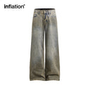 INFLATION Retro Washed Jeans Unisex