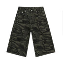 INFLATION Vintage Camouflage Cropped Trousers