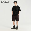 INFLATION Drop Shoulder Front Pocket Lightweight Tees - INFLATION