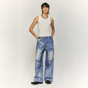 INFLATION 3D Printed Denim Pants