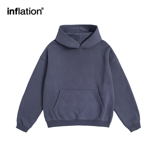 INFLATION Blank Heavyweight Boxy Hoodies