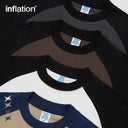 INFLATION Minimalism Raglan Sleeve Oversize Tees