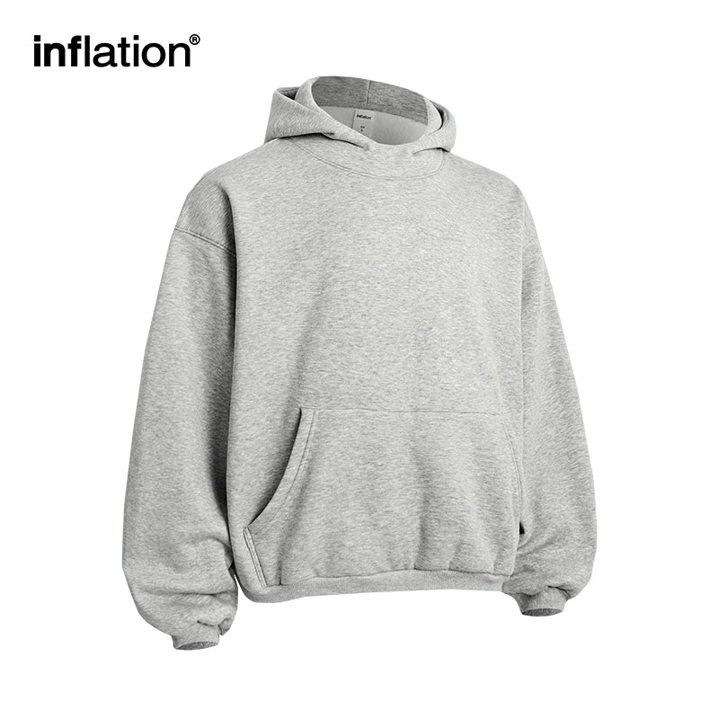 INFLATION Thermal Cropped Fleece Hoodies