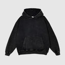 INFLATION French Terry Washed Distressed Hoodies