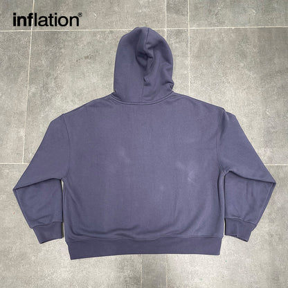 INFLATION Blank Heavyweight Boxy Hoodies