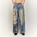 INFLATION Keychain Graphic Baggy Jeans