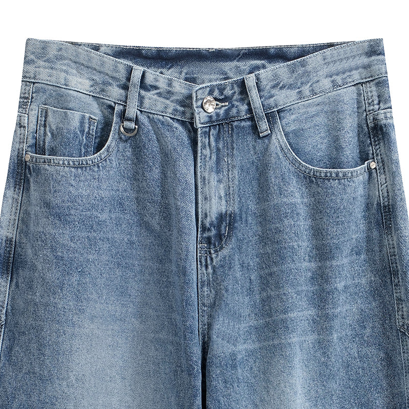 INFLATION Blue Washed Baggy Jeans