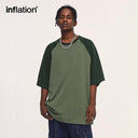 INFLATION Vintage Colorblock Oversize Tees - INFLATION