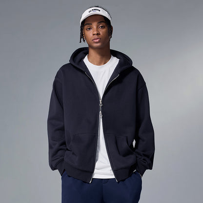 INFLATION Fleece Zip-Up Oversized Hoodies