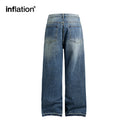 INFLATION Retro Washed Denim Pants