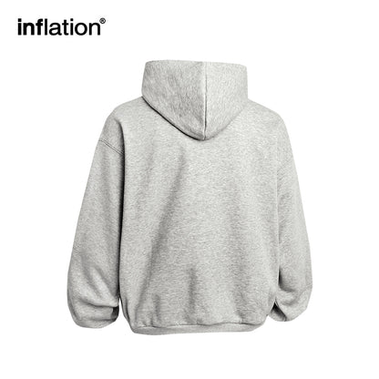 INFLATION Thermal Cropped Fleece Hoodies