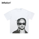 INFLATION Portrait Print T-Shirt