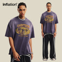 INFLATION Stone Washed Cotton T-Shirt