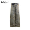 INFLATION Retro Washed Jeans Unisex