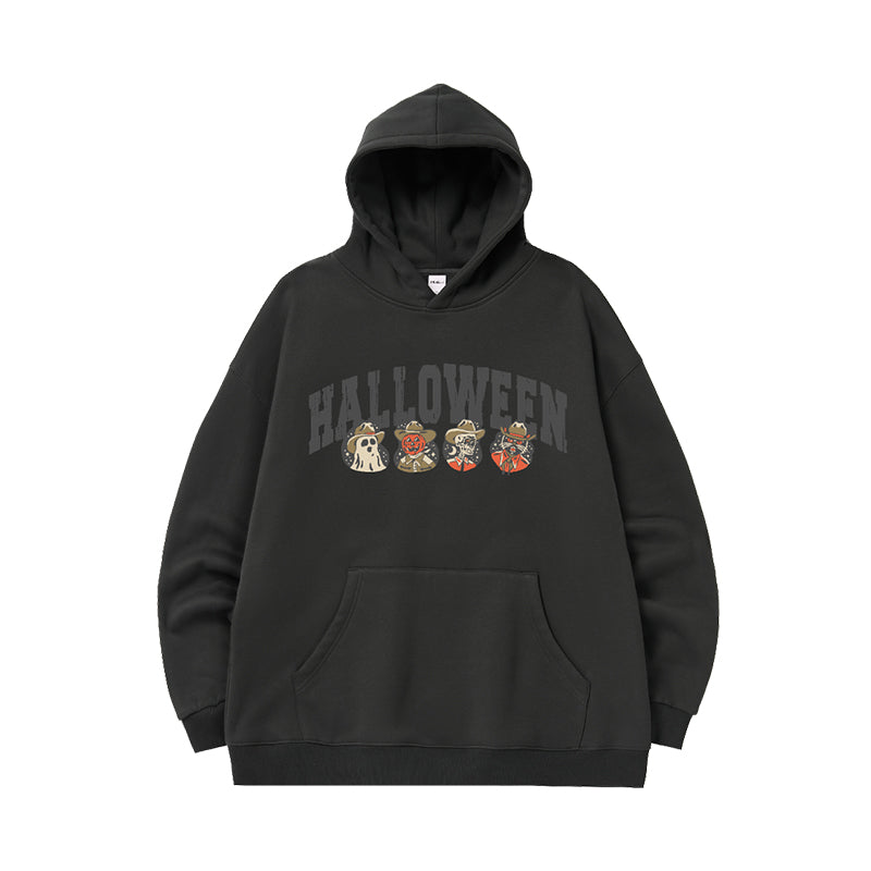 INFLATION Fleece Spooky Halloween Hoodies