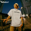 INFLATION "Interesting" Textured Printed Oversize Tees - INFLATION