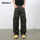 INFLATION Camouflage Straight Leg Pants