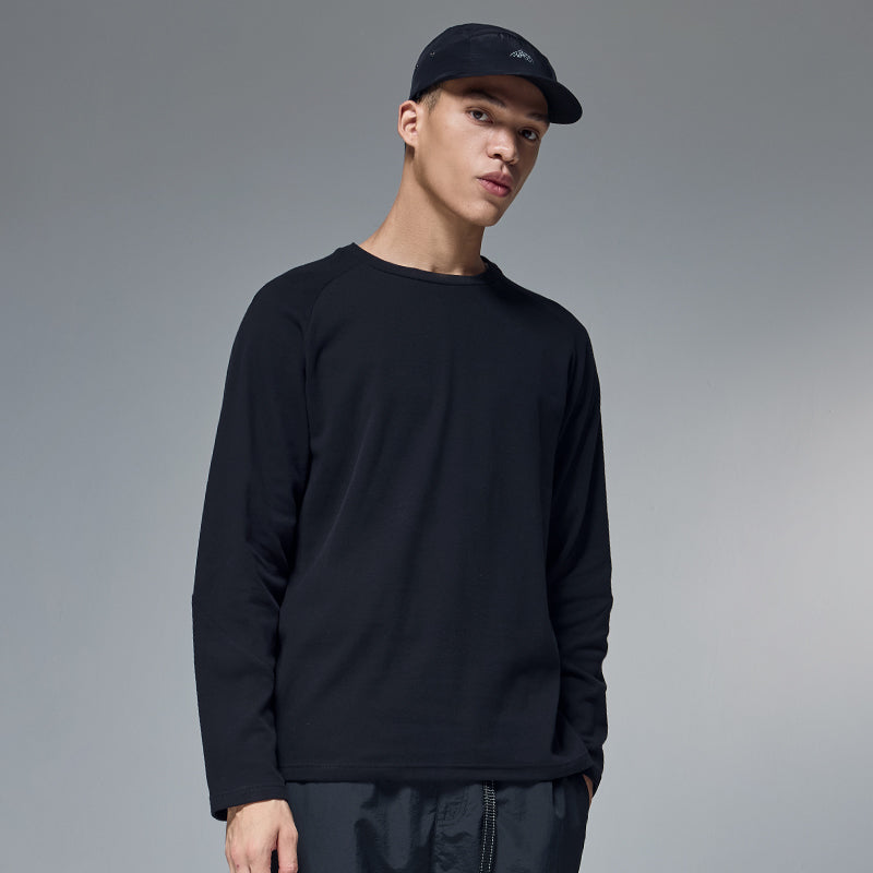 INFLATION Double-Sided Fleece Long Sleeve Tees