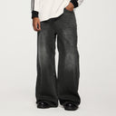 INFLATION Eco-friendly Washed Straight-leg Jeans