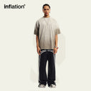 INFLATION Ripped and Holes Monkey Washed Tshirt