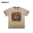 INFLATION Retro Portrait Print Tees