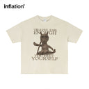 INFLATION Vintage Distressed Washed Tees