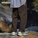 INFLATION 100% Cotton Classic Straight Leg Pants