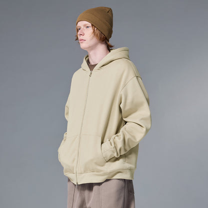 INFLATION Fleece Zip-Up Oversized Hoodies