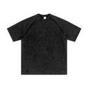 INFLATION Heavyweight Ripped Batik Effect Washed T-shirt