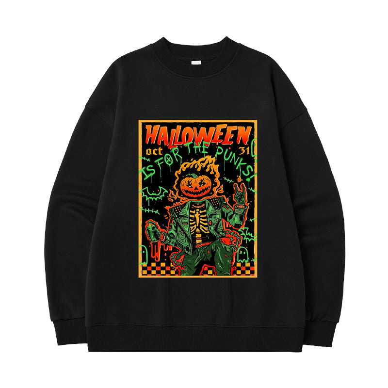 INFLATION Doodles Halloween Party Sweatshirts