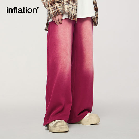 INFLATION Monkey Washed Straight-leg Sweatpant