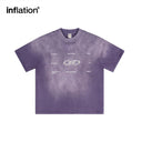 INFLATION Distressed Washed Tees