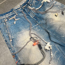 INFLATION Keychain Graphic Baggy Jeans