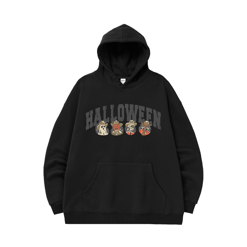 INFLATION Fleece Spooky Halloween Hoodies