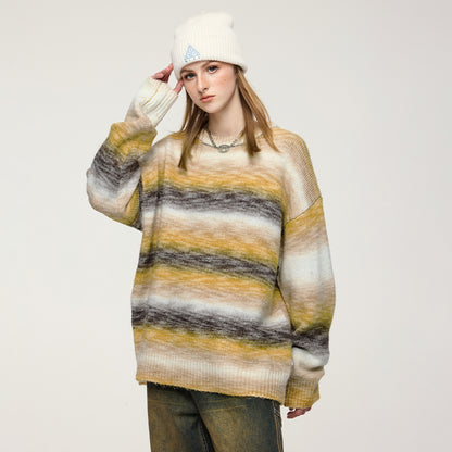 INFLATION Rianbow Oversized Jumpers