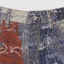 INFLATION Deconstructed Print Jeans