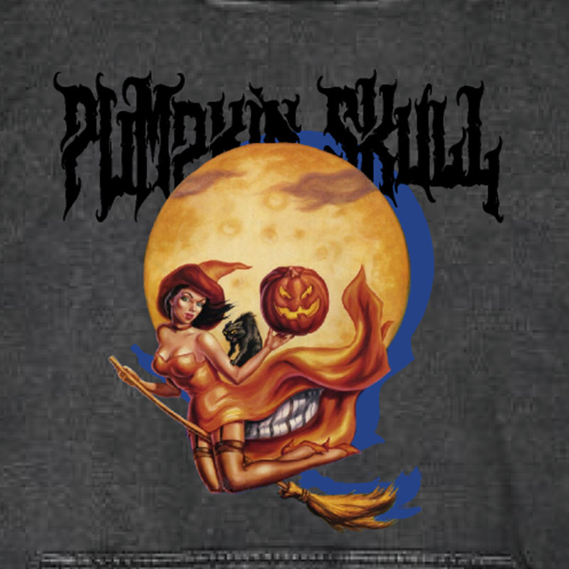 INFLATION Horror Skulls Print Hoodies